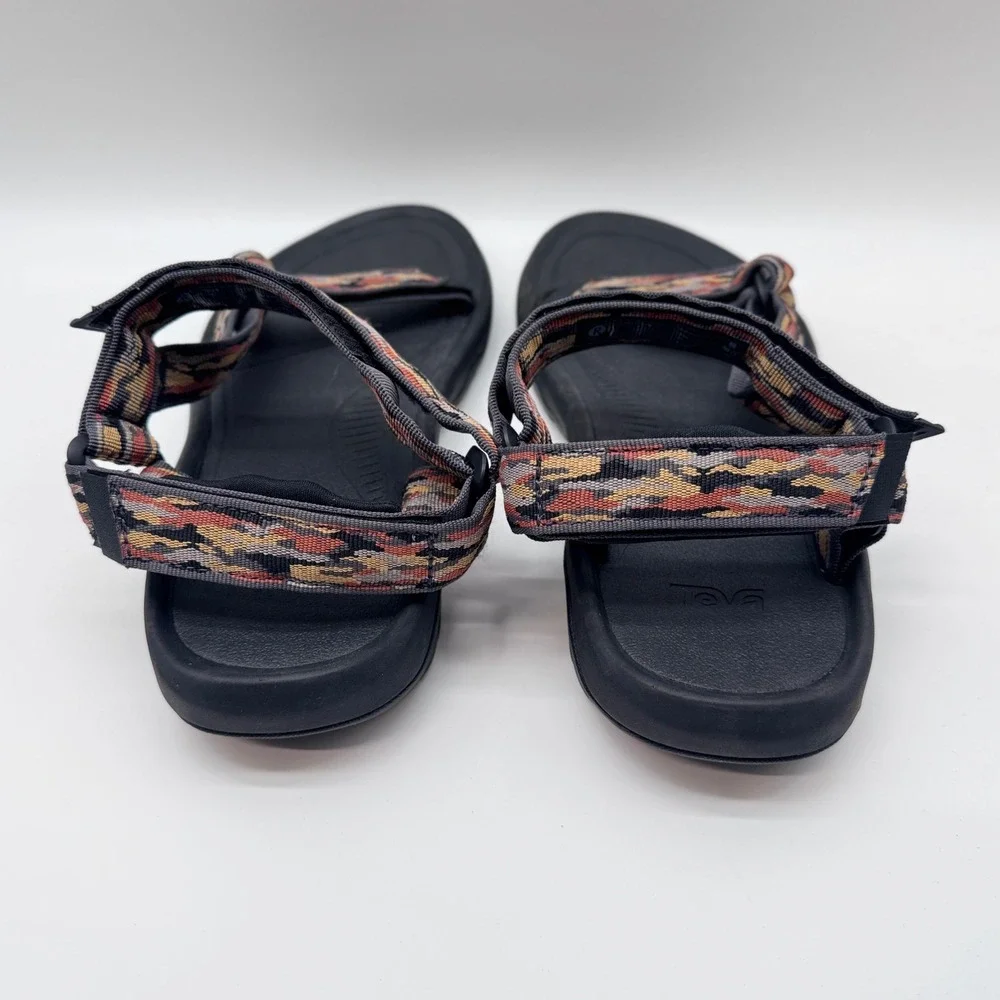 Teva Terra Fi Lite Sandals Mens 13 Black Multi Strap Hiking Sport Water Shoes